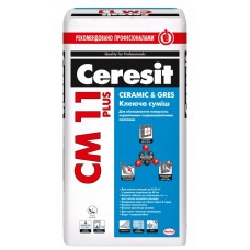 Посилений клей для плитки Ceresit СМ-11 Plus, 25 кг